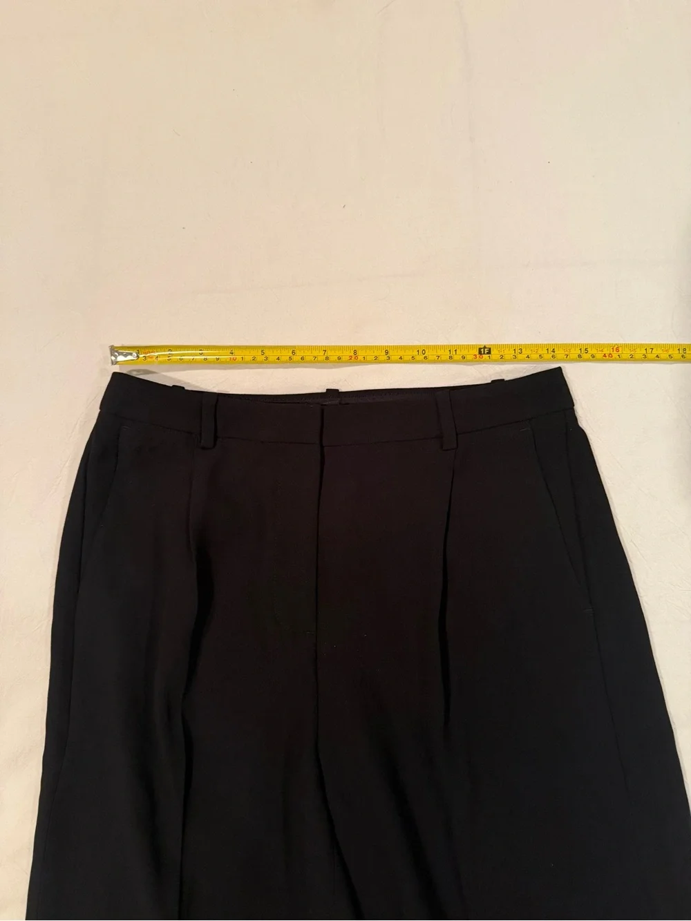 J. Crew Black Wide-Leg Dress Pants